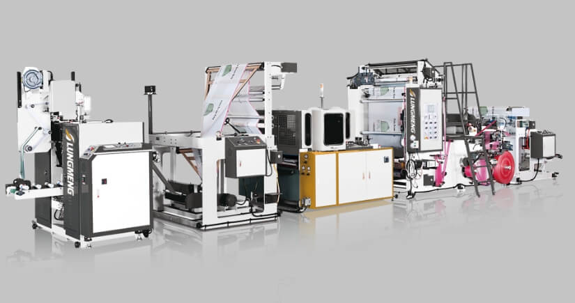 Shuttle Track Draw Tape Bag On Roll Converting System