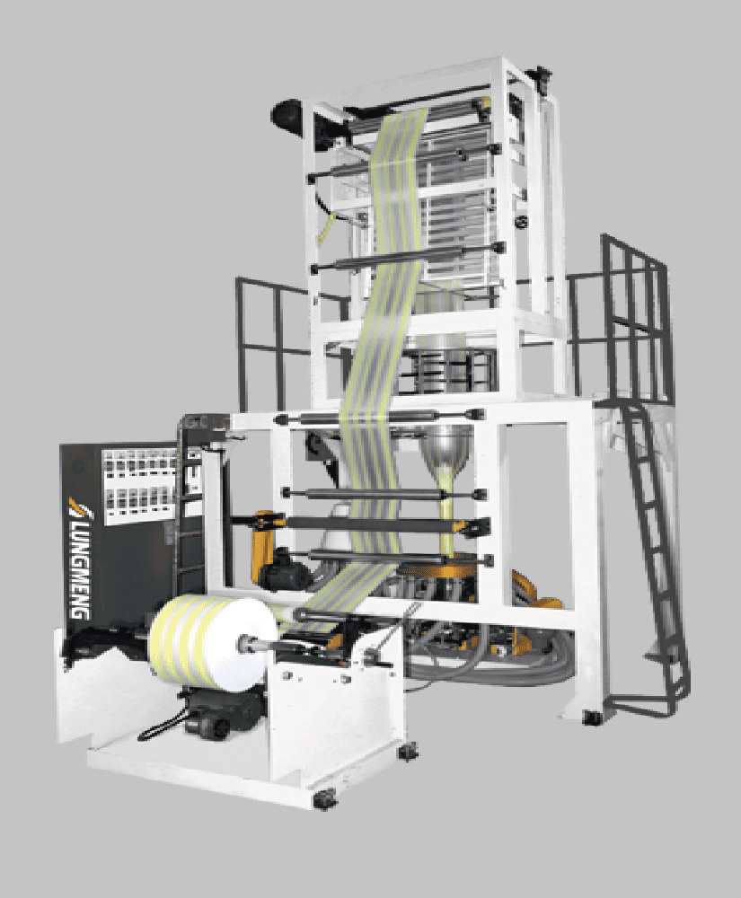 High Speed Two Color Blown Film Machine