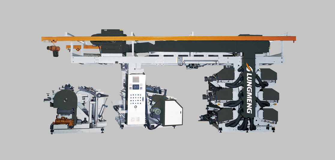 High Speed Six Color Flexographic Printing Machine